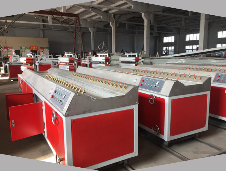 PVC WPC windows and doors profile extrusion production line